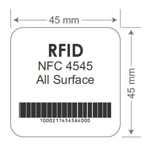 RFID žymenos Ir Etiketės MOM NFC 4545 2